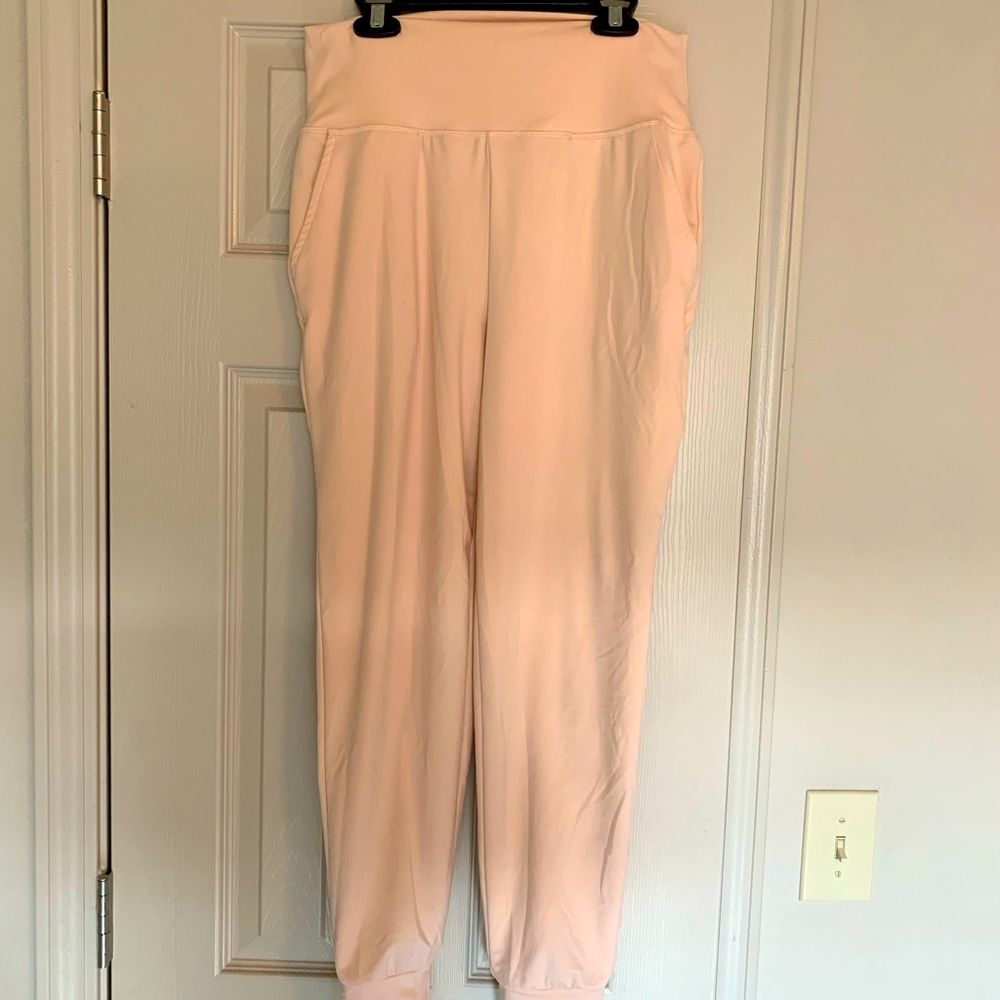 Pink Stretchy Women’s Joggers